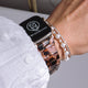 Perla Autumn Marble Rose Gold Hardware