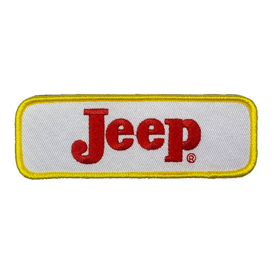 Patch - Jeep Vintage Text