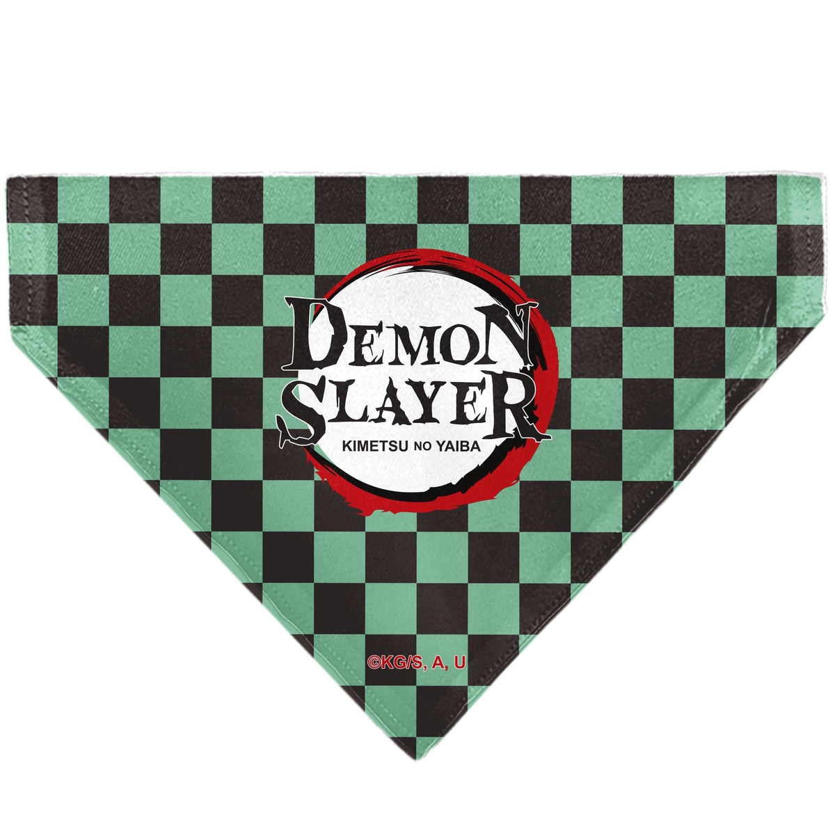 Pet Bandana - Demon Slayer Tanjiro Kamado Smiling Pose Tan
