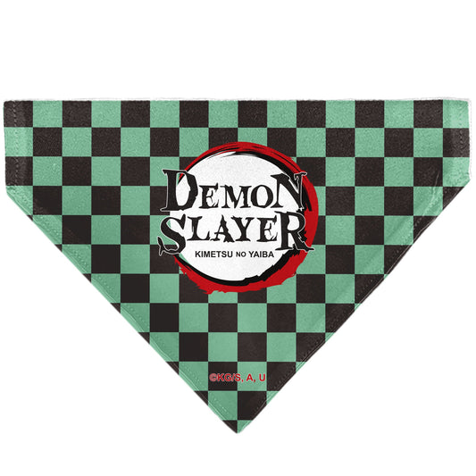 Pet Bandana - Demon Slayer Tanjiro Kamado Smiling Pose Tan
