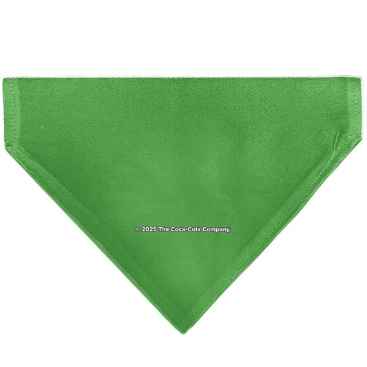 Pet Bandana - SPRITE Text Logo Green/White