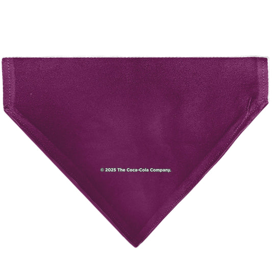 Pet Bandana - CHERRY COKE Cherry Logo Burgundy/Red/White