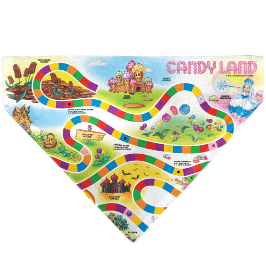 Pet Bandana - CANDY LAND Game Board Game Scenes and Logo