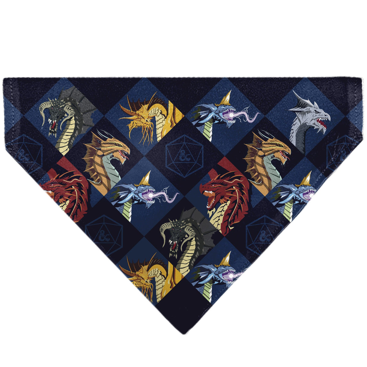 Pet Bandana - Dungeons & Dragons True Dragon Blocks Blues