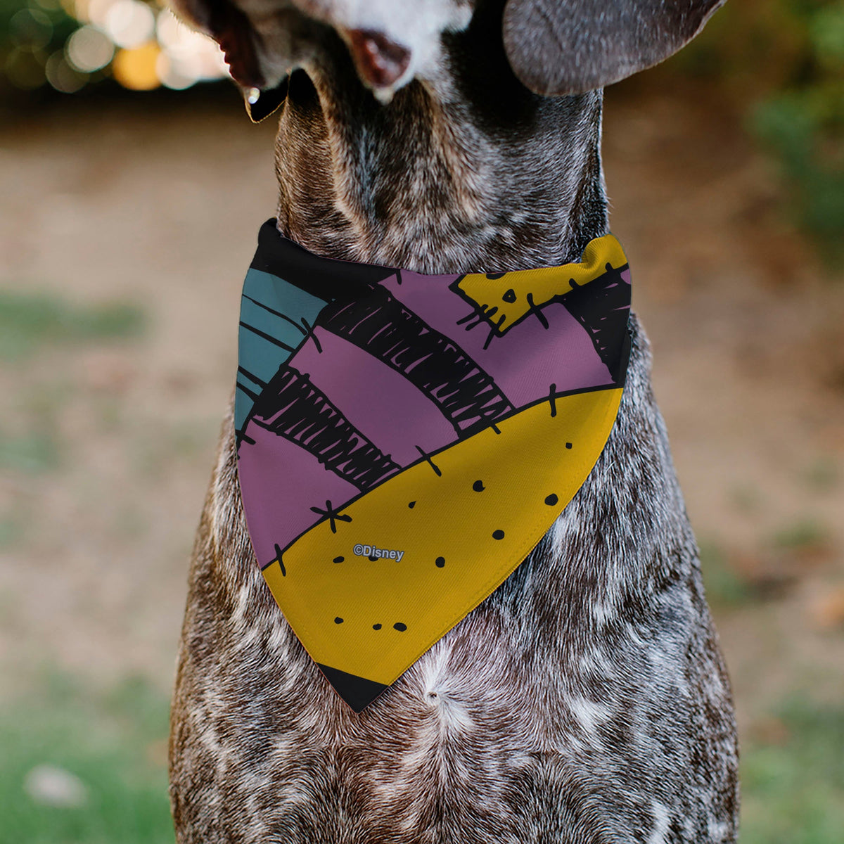 Pet Bandana - The Nightmare Before Christmas Sally Dress Patchwork