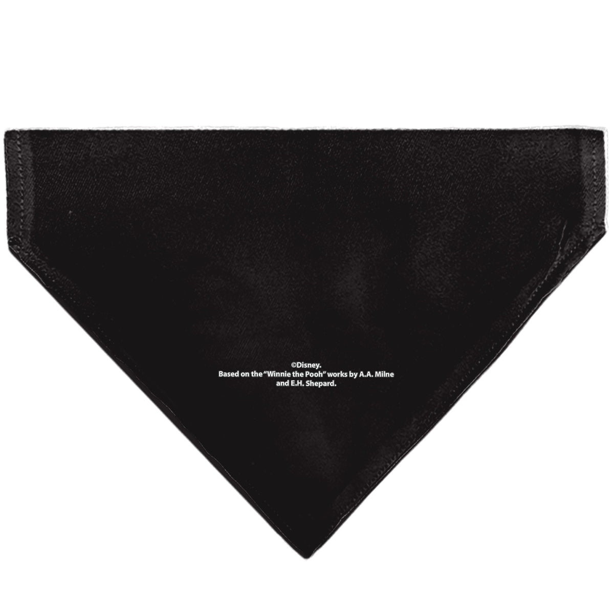 Pet Bandana - Winnie the Pooh Characters and Hunny Pots Collage Black