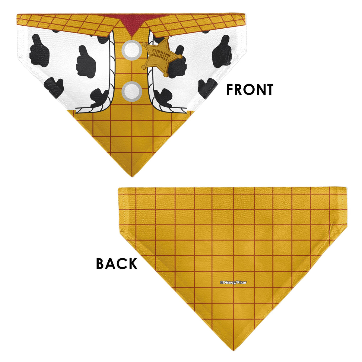 Pet Bandana - Toy Story Woody Bounding Costume Bodice