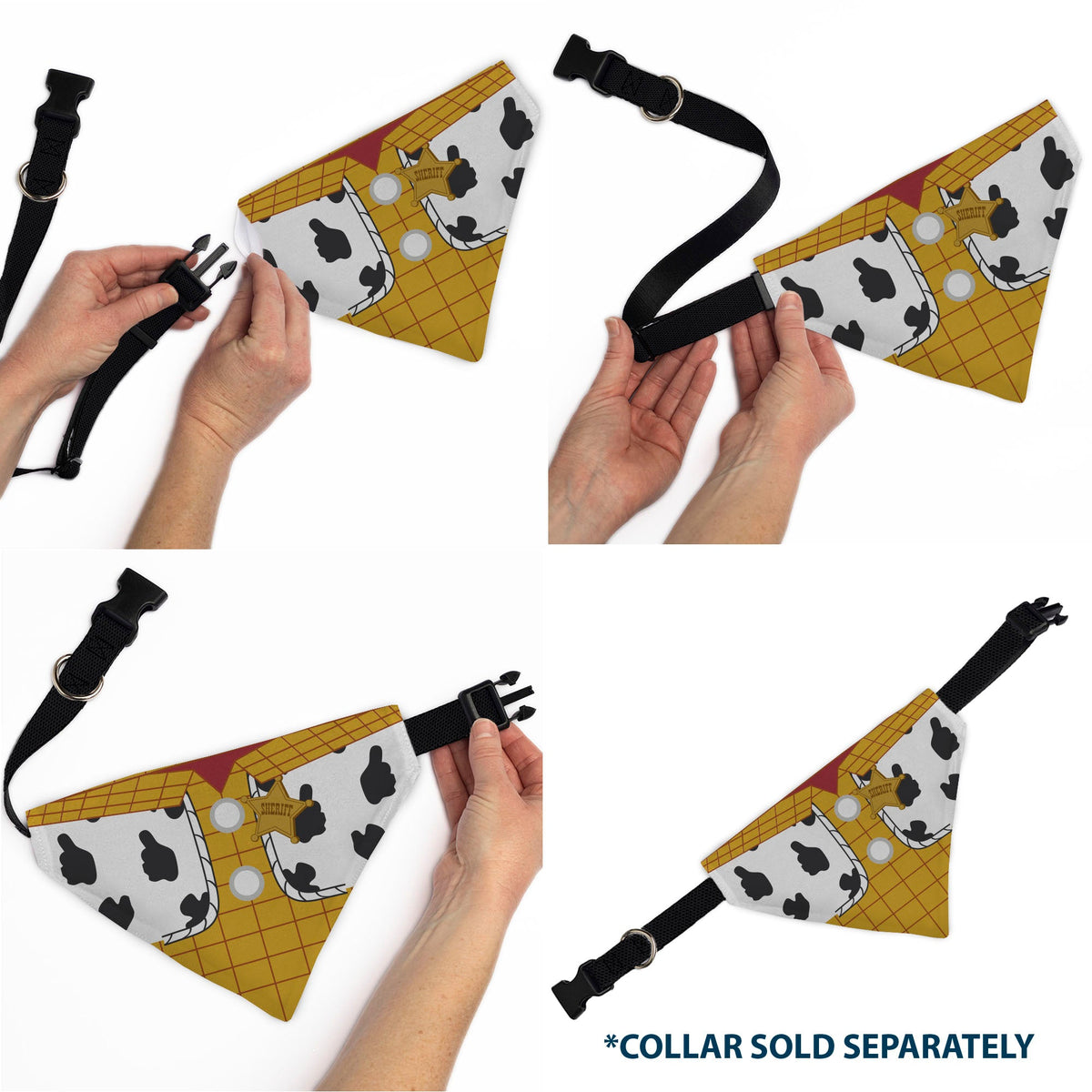 Pet Bandana - Toy Story Woody Bounding Costume Bodice