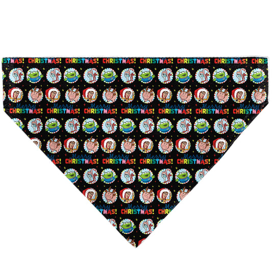Pet Bandana - Toy Story ETERNALLY GRATEFUL Holiday Pose and Icons Multi Color