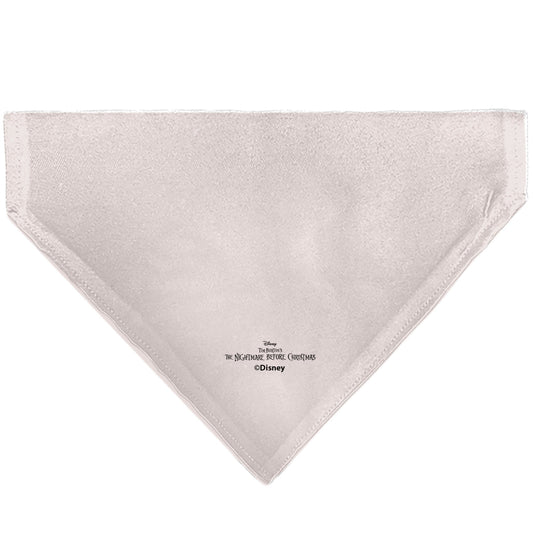 Pet Bandana - The Nightmare Before Christmas Sally and Black Cat TOGETHER FOREVER Pose