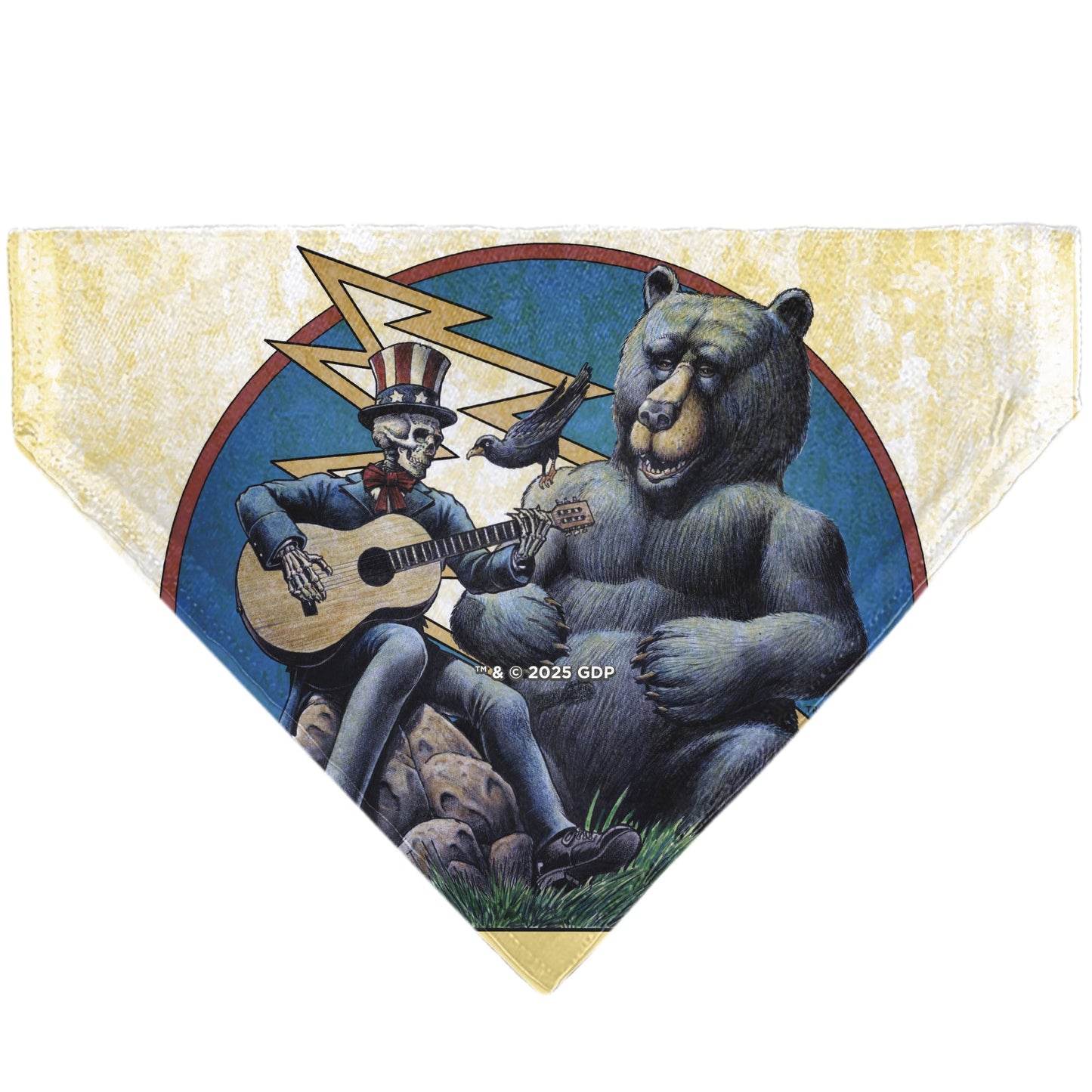 Pet Bandana - Grateful Dead Dave's Picks Volume Five Truman UCLA Cover Art