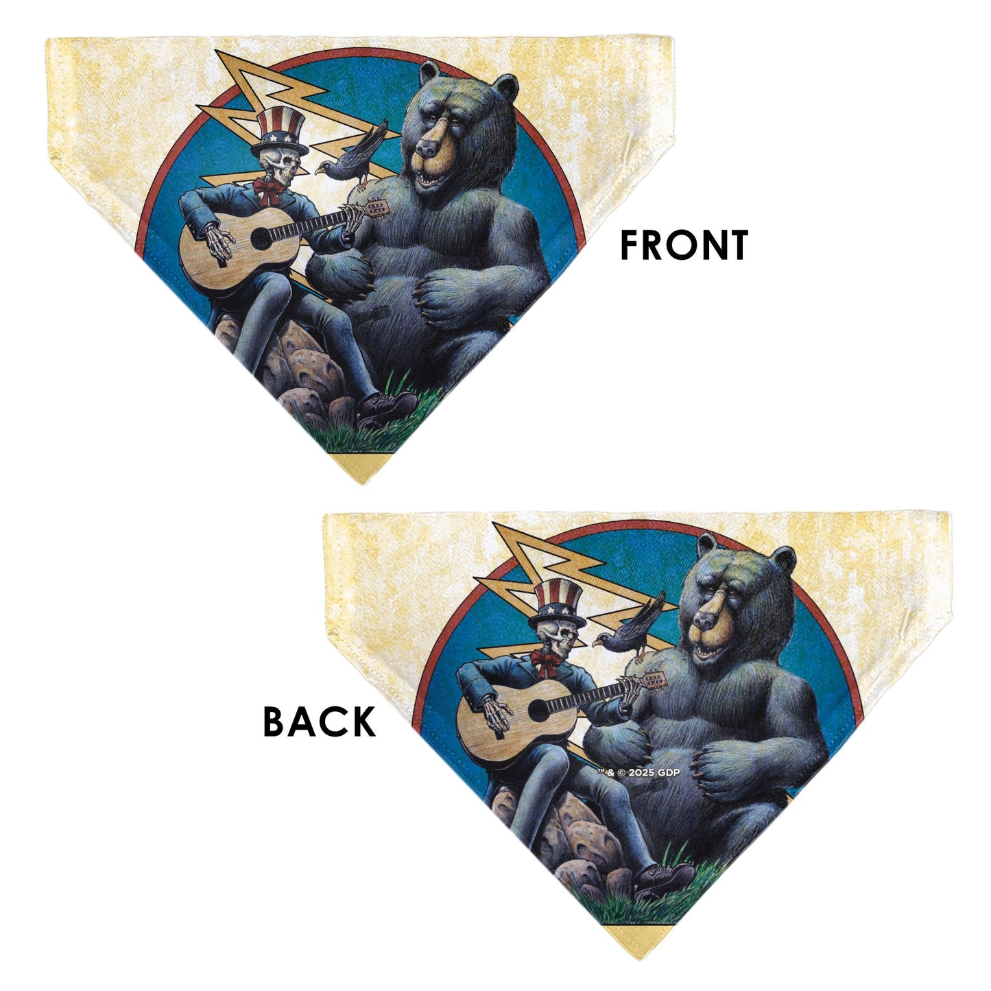 Pet Bandana - Grateful Dead Dave's Picks Volume Five Truman UCLA Cover Art