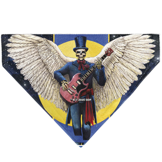 Pet Bandana - Grateful Dead Dave's Picks Volume Six San Francisco and St. Louis Skeleton Cover Art