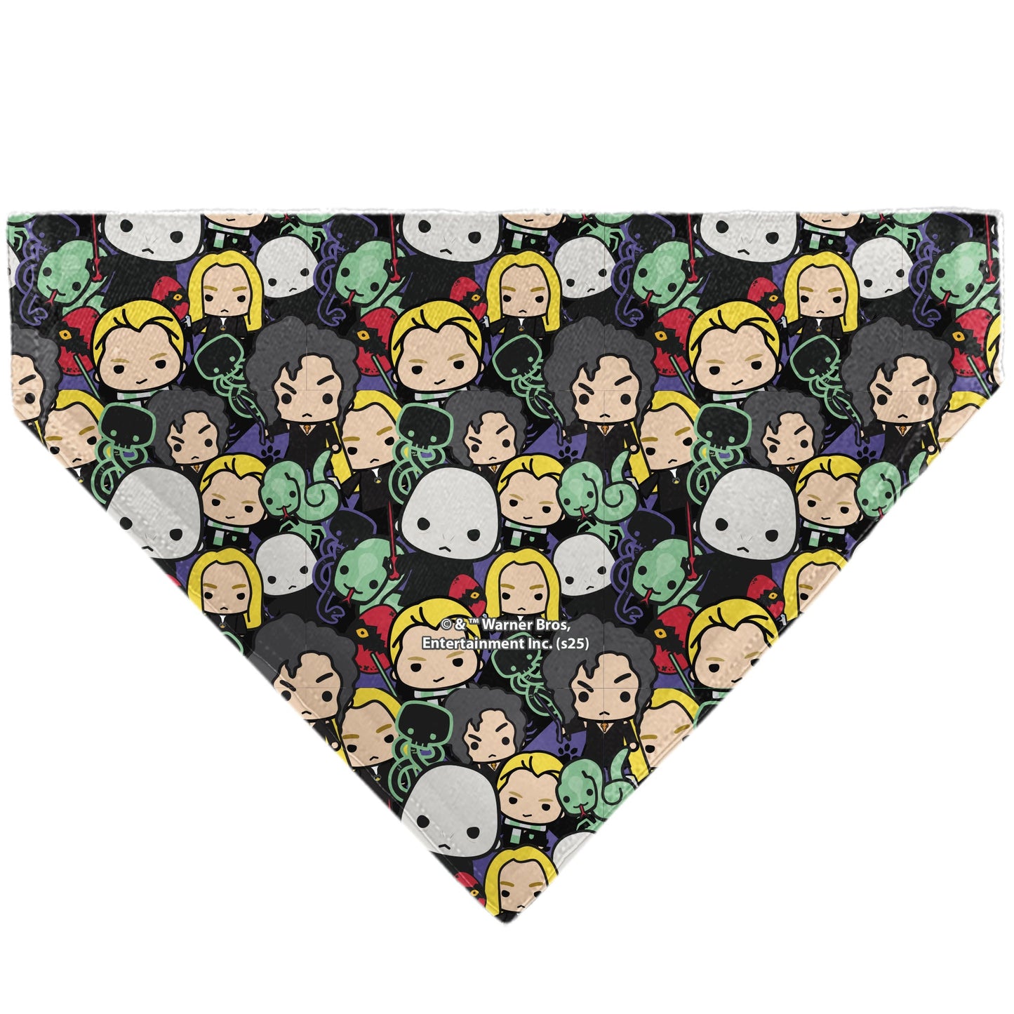 Pet Bandana - Harry Potter Chibi Charm Dark Arts Characters Stacked