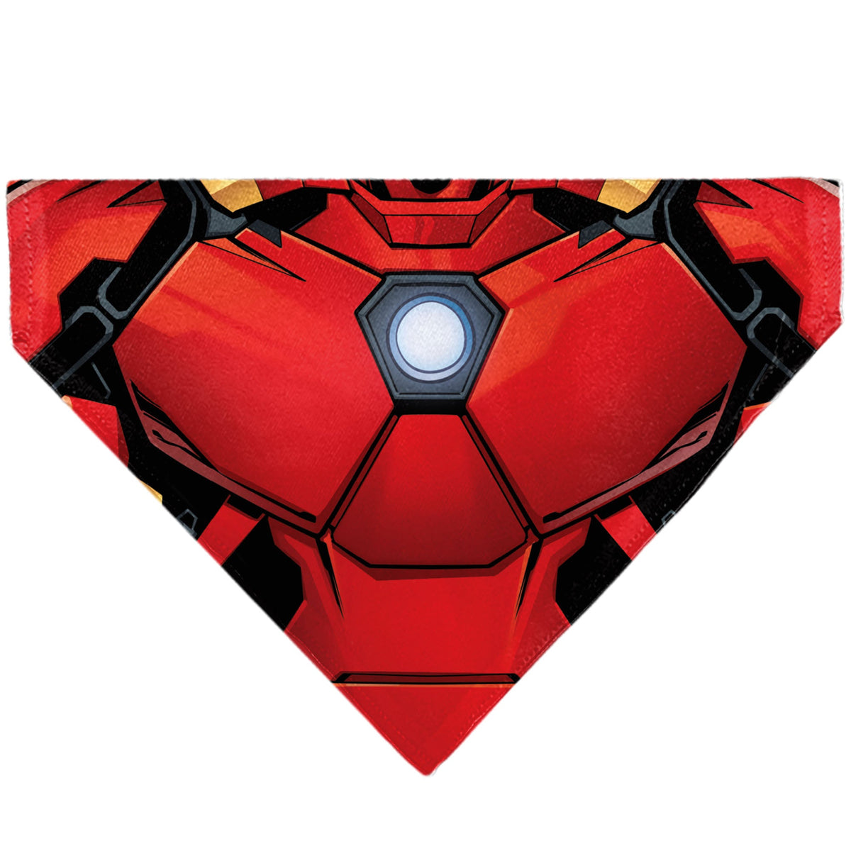 Pet Bandana - Iron Man Suit Chest Detail Red/Black