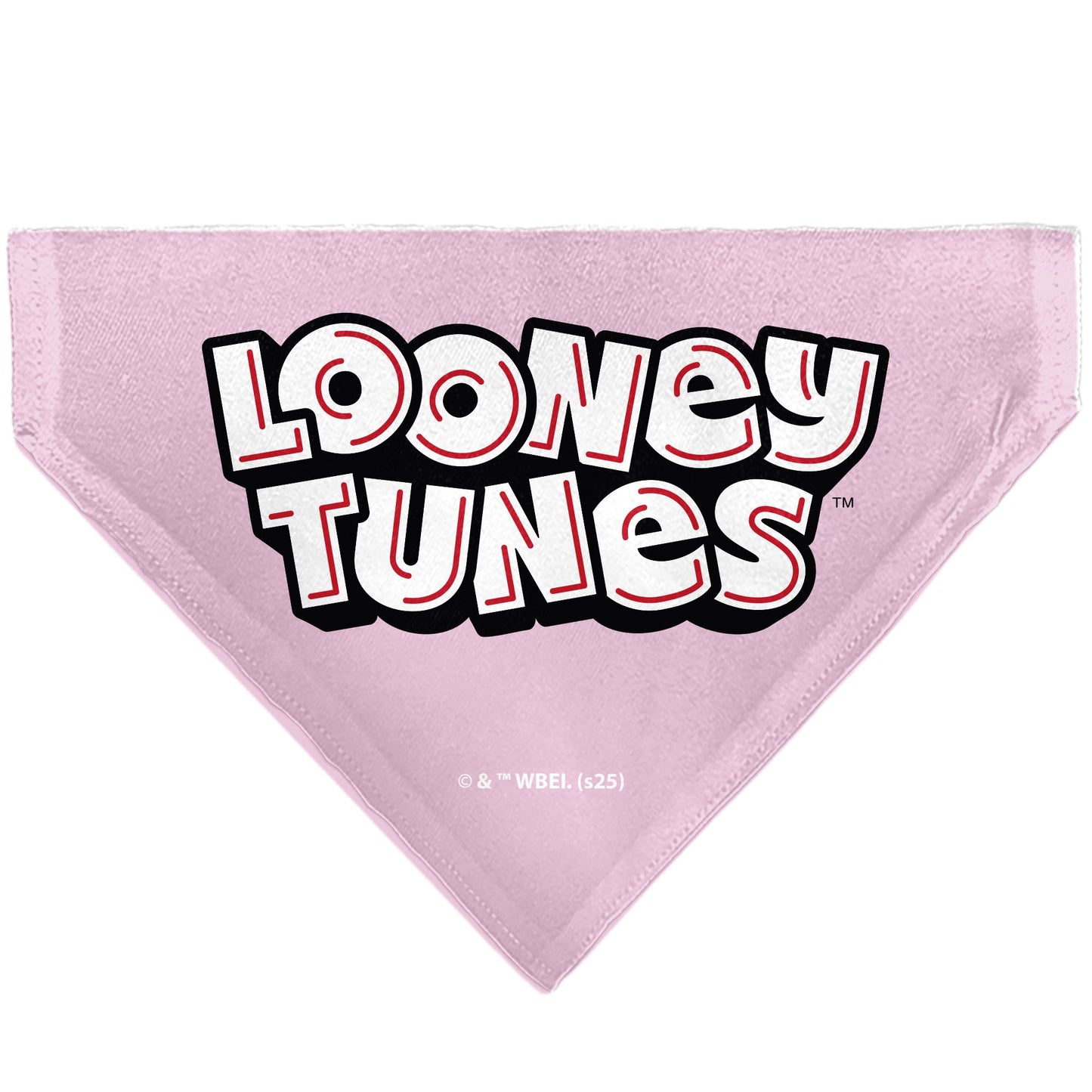 Pet Bandana - Daffy Duck YOU'RE A GEM Heart Pose and Title Logo Pink