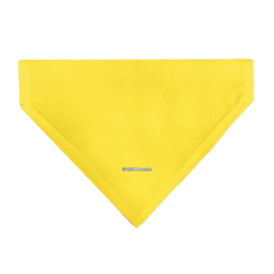 Pet Bandana - Peanuts Woodstock Pose Yellow