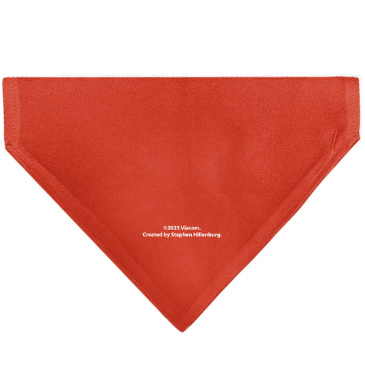 Pet Bandana - SpongeBob SquarePants Mr. Krabs Character Close-Up Red