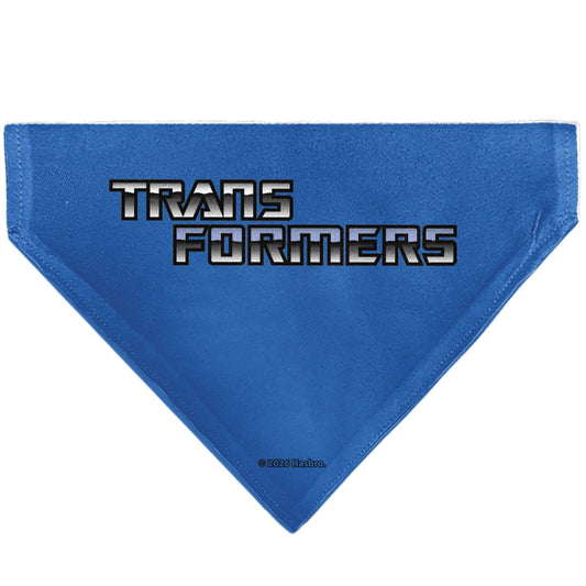 Pet Bandana - TRANSFORMERS Five Character Group Pose Black/Multi Color
