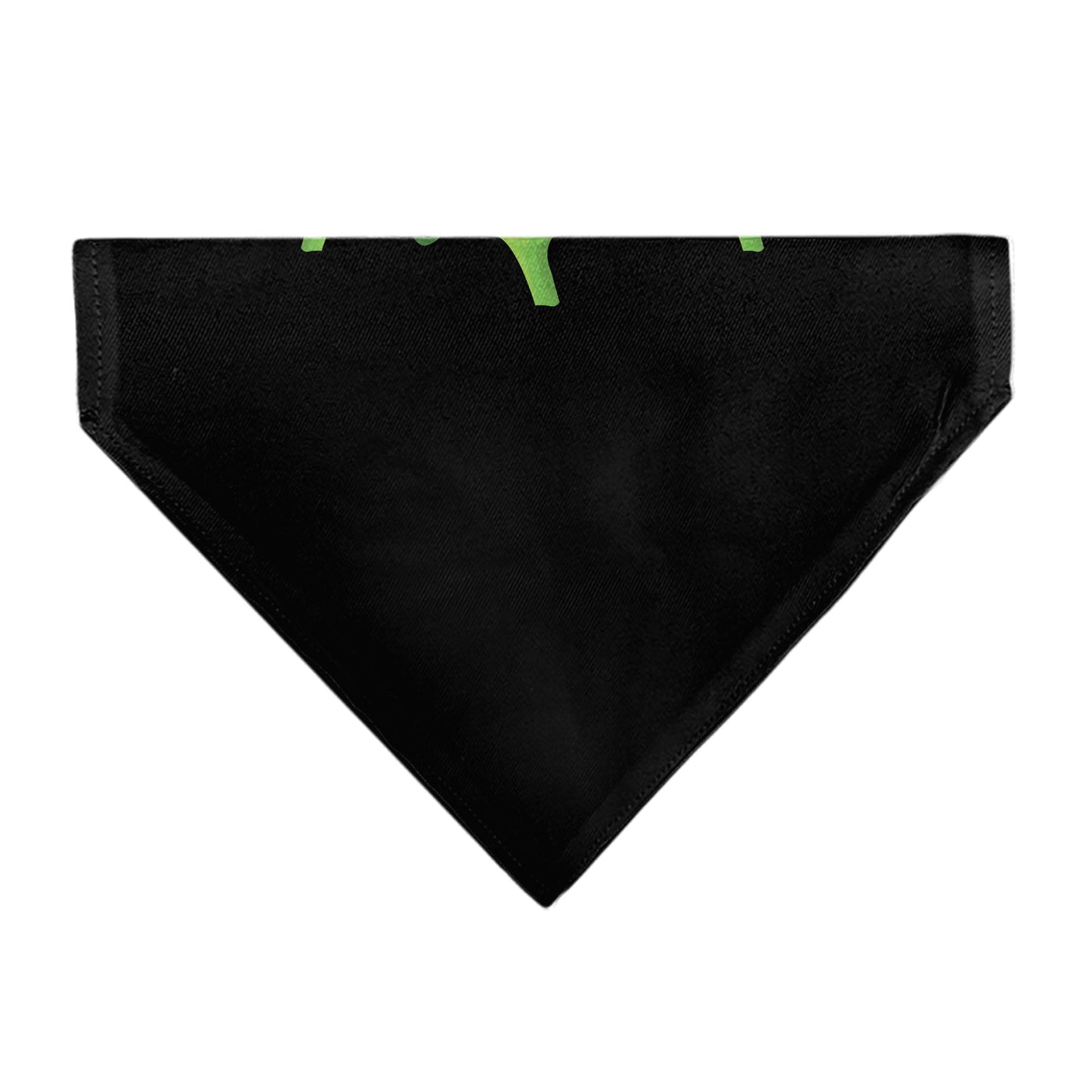 Pet Bandana - Jack-o'-Lanterns/Haunted House Black/Yellow