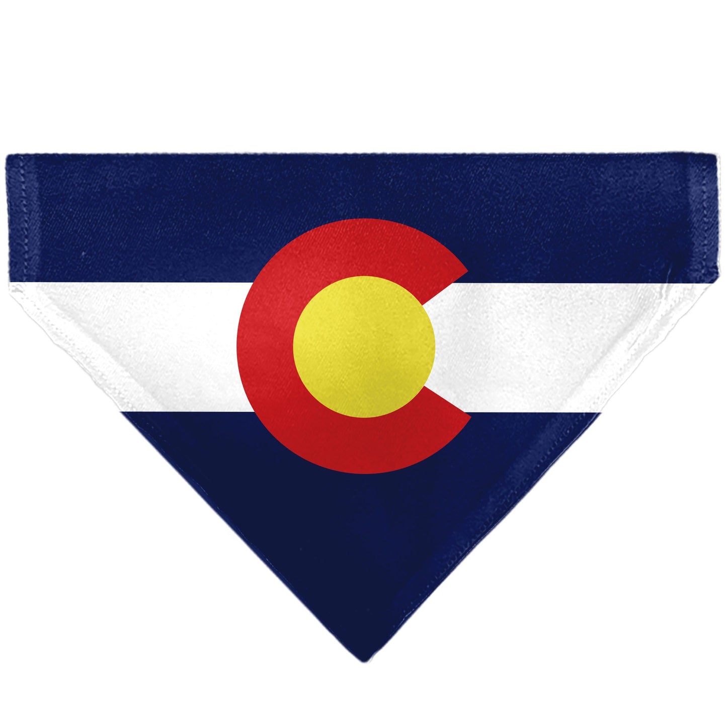Pet Bandana - Colorado Flag Centered