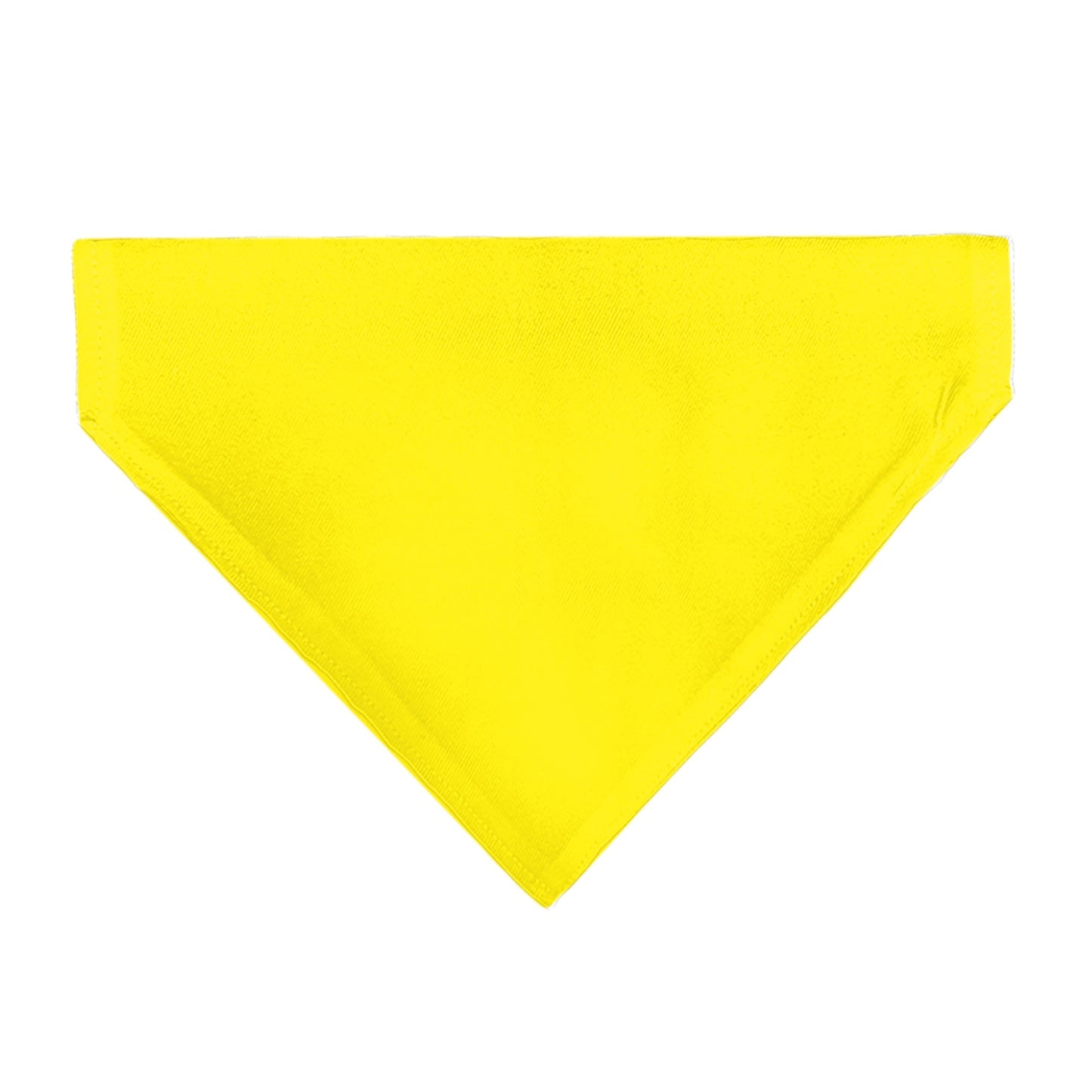 Pet Bandana - DO NOT PET Warning Yellows/Black