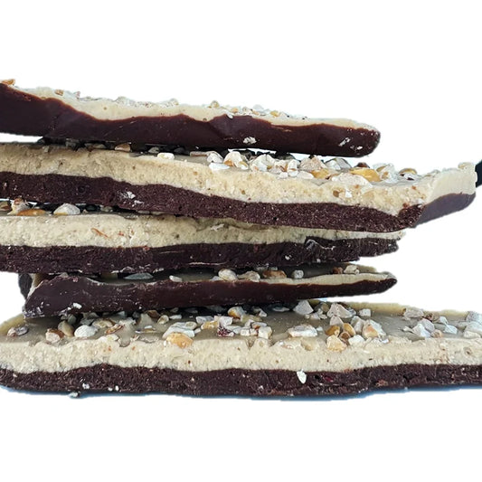 Crunchy Peanut Butter Chocolate Bark (No Gluten)