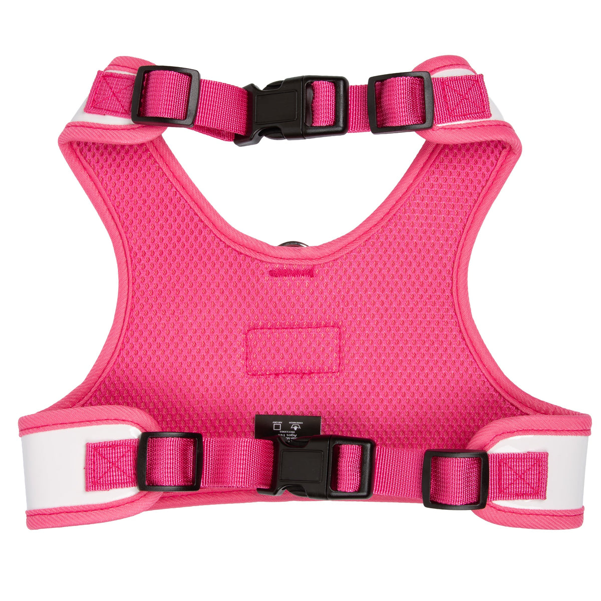 Pet Harness - Barbie Solid White Patent Leather