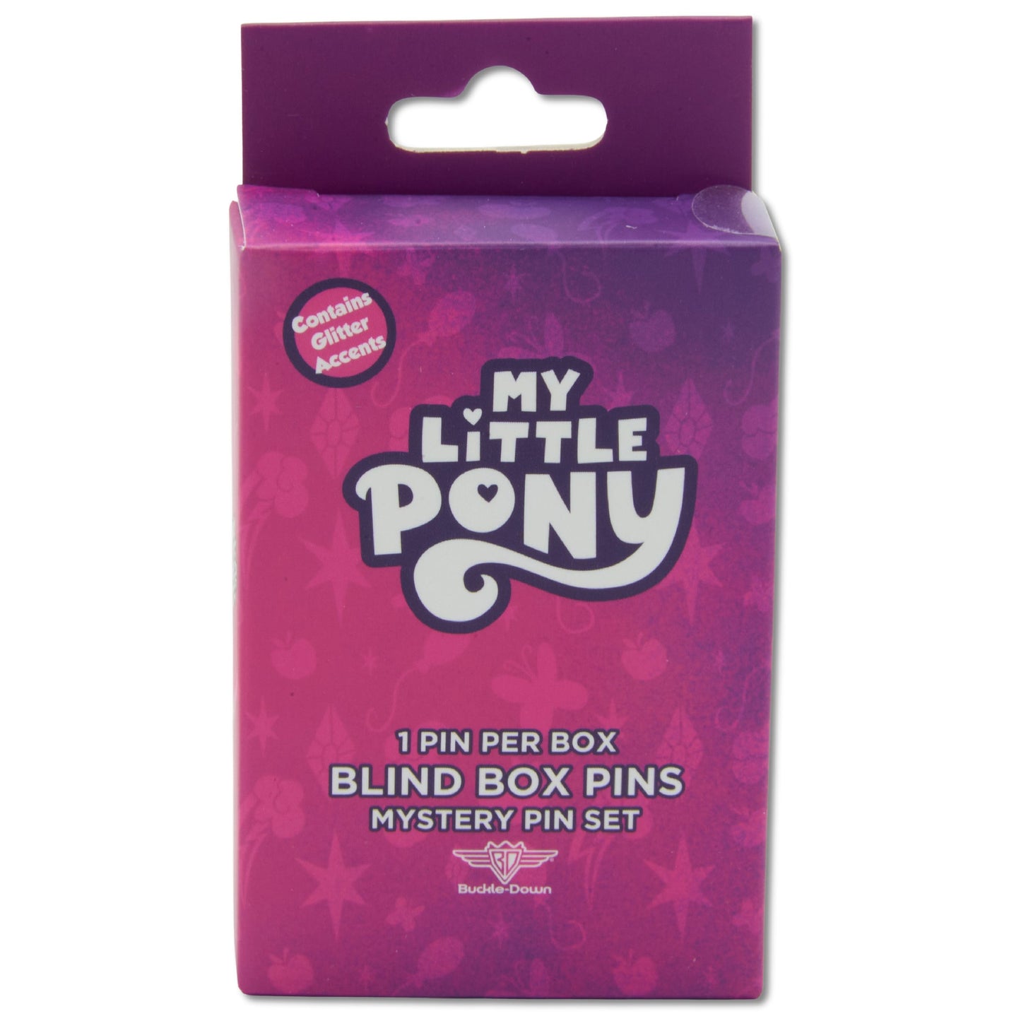 My Little Pony Mystery Enamel Pin Blind Box Series, Applejack, Fluttershy, Pinkie Pie, Rainbow Dash, Rarity, Twilight Sparkle