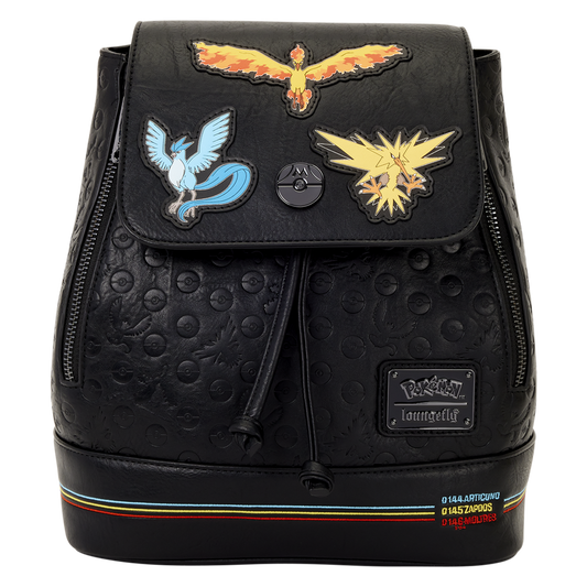 Loungefly Pokémon - Pokémon Legendary Birds and Beasts Drawstring Mini Backpack