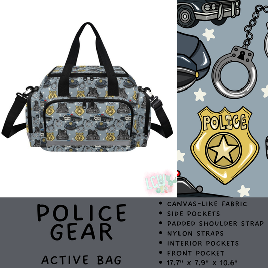 Batch #500 - Active Armor Collection - Closes 3/6 - ETA early May - Police Gear Active Bag