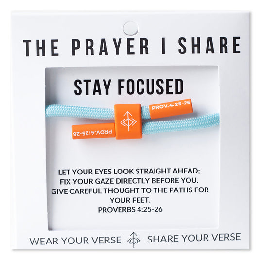 Stay Focused, Proverbs 4:25-26