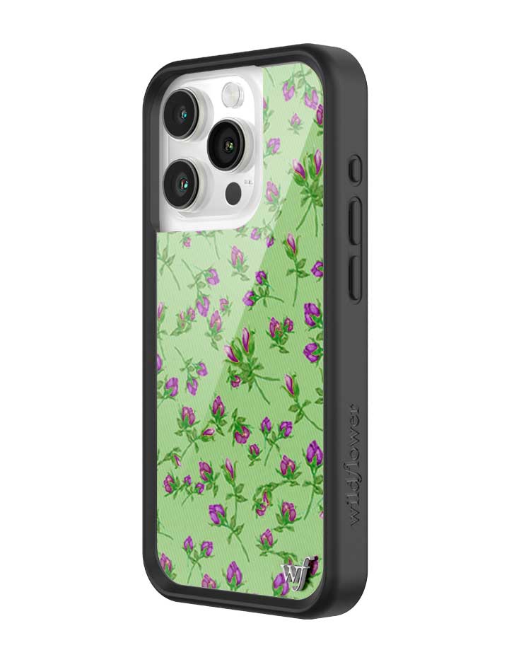 Purple Posie Rosie iPhone Case