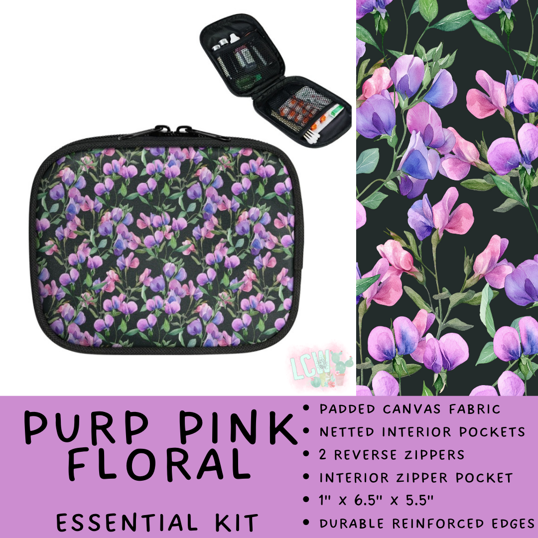 Batch #500 - Active Armor Collection - Closes 3/6 - ETA early May - Purp Pink Floral Essential Kit