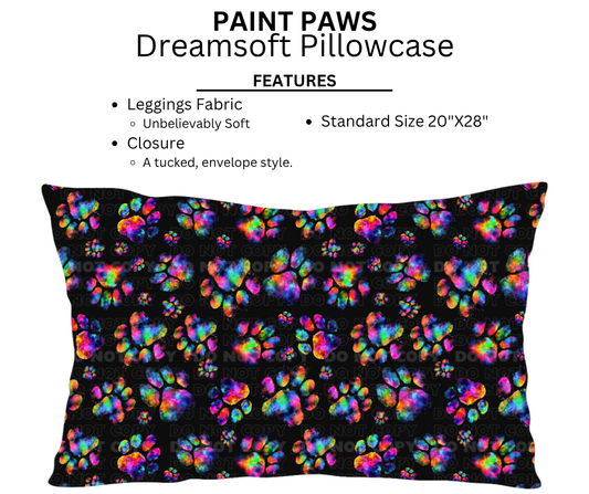 Paint Paws Dreamsoft Pillowcases
