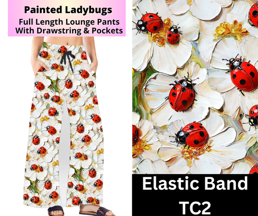 Painted Ladybugs Full Length Lounge Pants