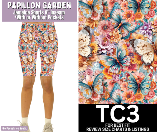 Papillon Garden Jamaica Shorts w/ Pockets
