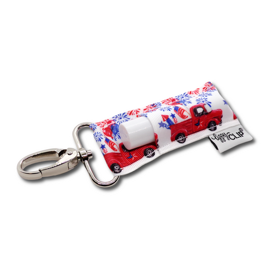 Patriotic Parade LippyClip® Lip Balm Holder