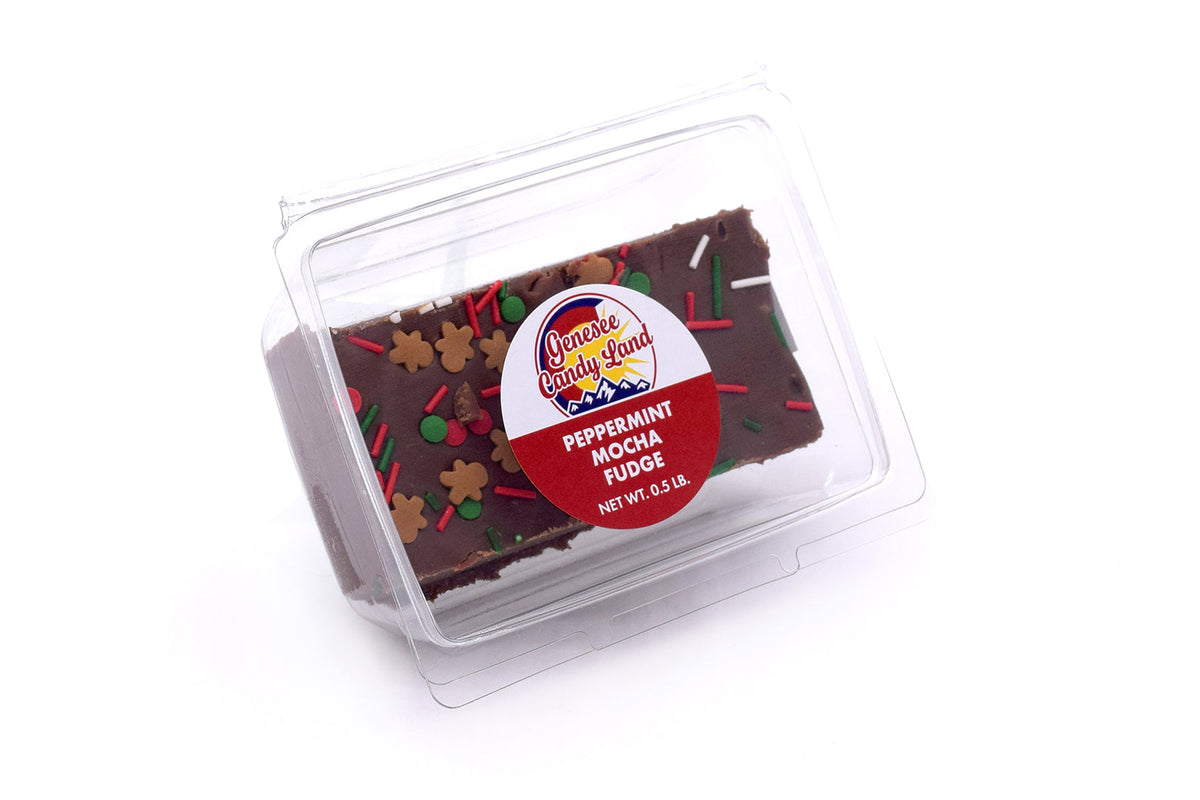 Peppermint Mocha Fudge