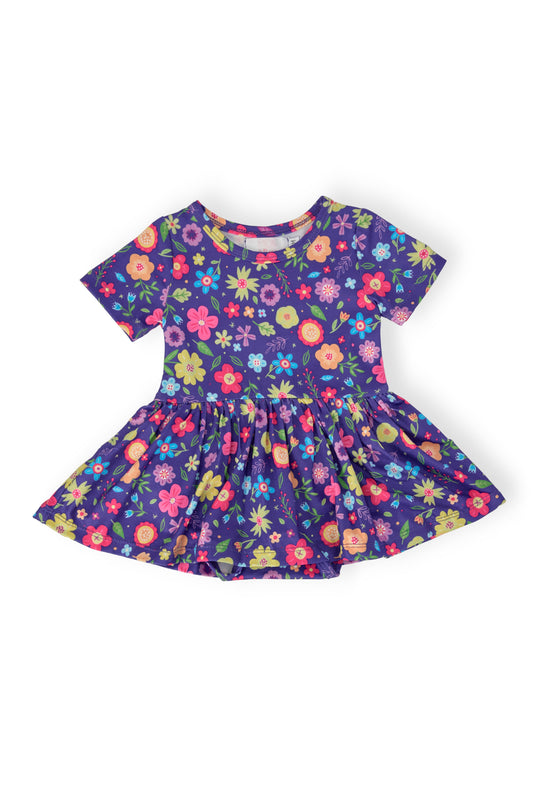 Pick a Posy S/S Twirl Bodysuit