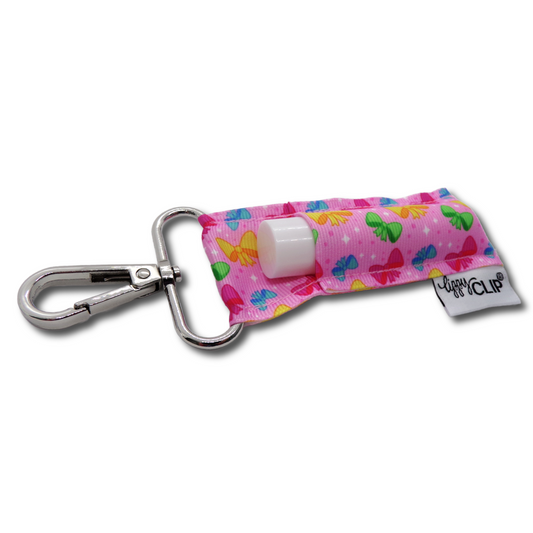 Pink Bows LippyClip® - Economy Hardware + No Packaging