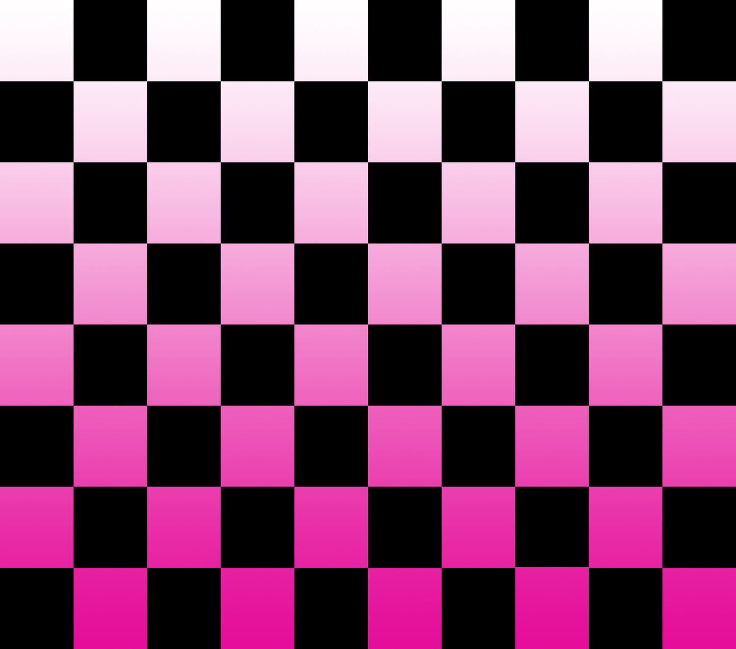 Pink Fade Checker 4-in-1 Can Cooler Cup