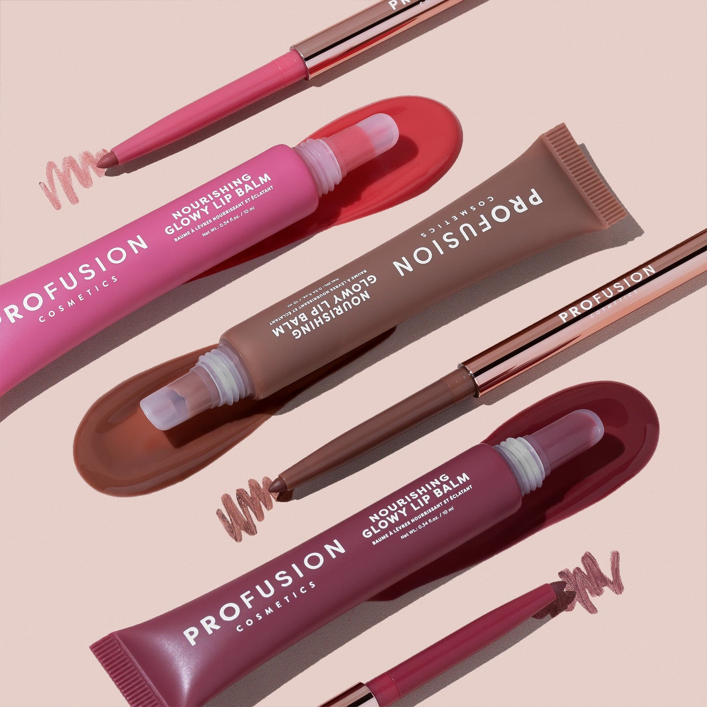 Lip Treat Duo Soft Matte Creamy Lip Liner & Nourishing Glowy Lip Balm