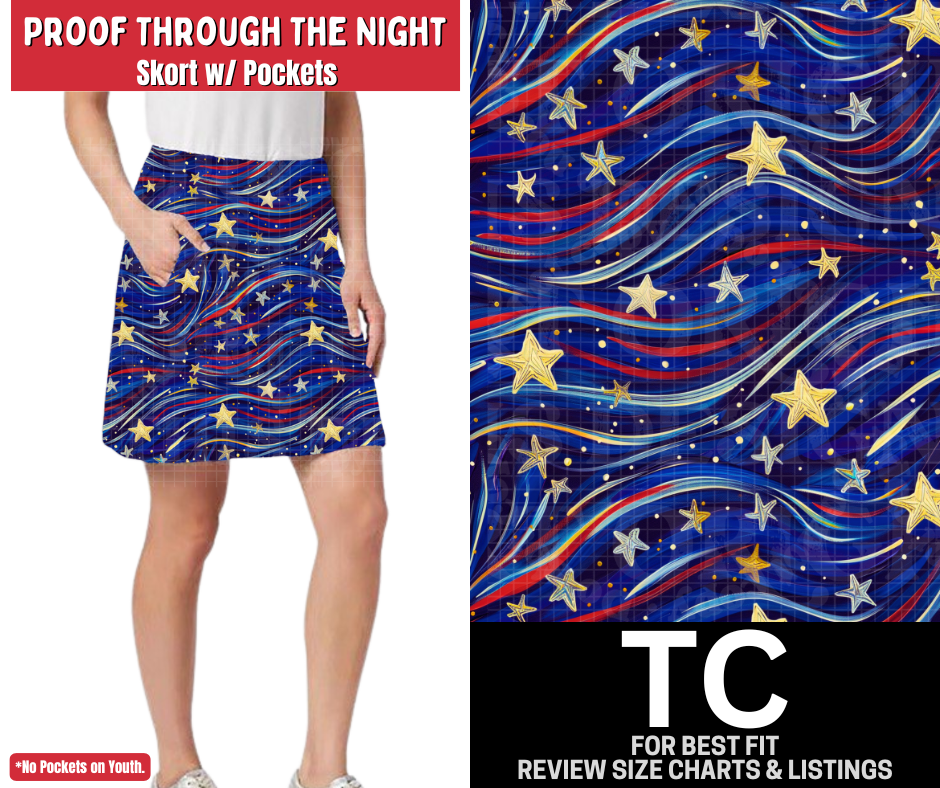 Proof Through The Night Skort
