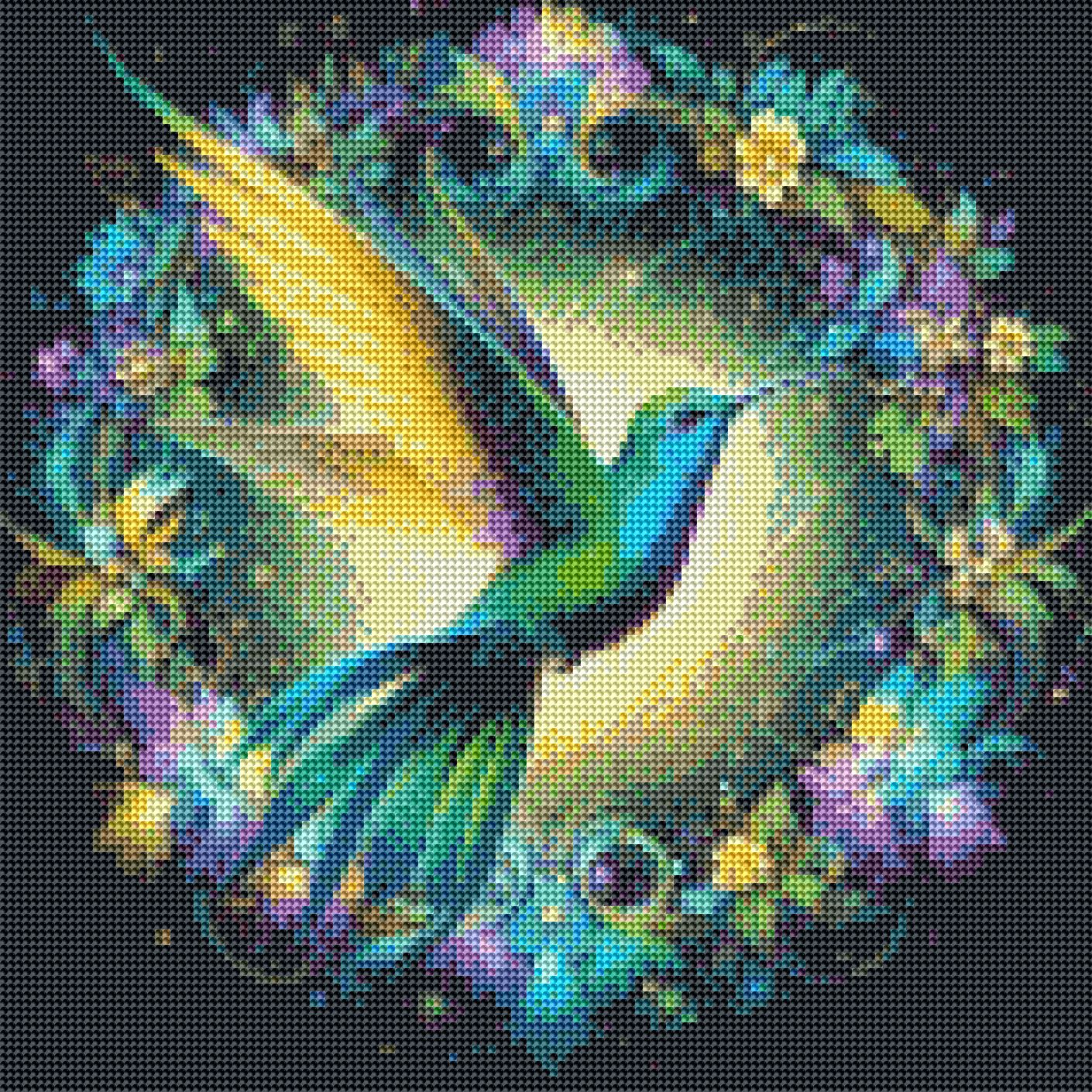 Hummingbird Glow Crystal