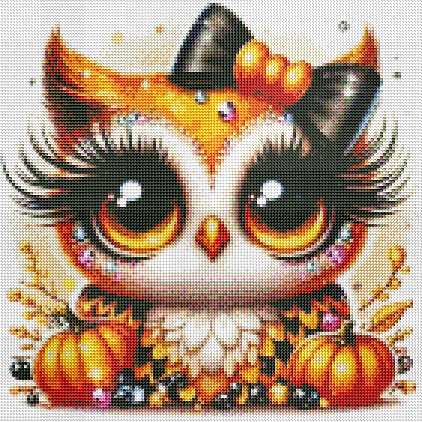 Autumn Bling Owl