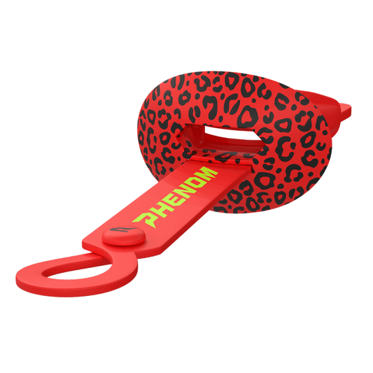 HexaFlow 4.0 SnapPlate™ Mouthguard - Red Leopard