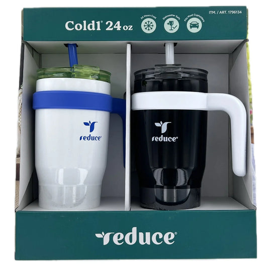 Reduce Cold1 24 Fluid Ounce Mug, 2 Pack
