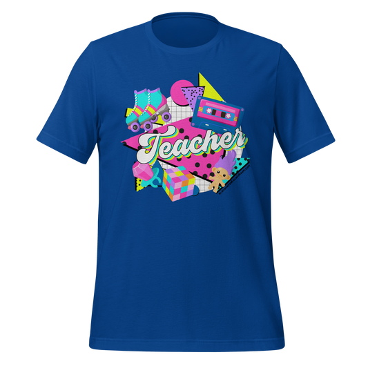 Retro Teacher T-shirt