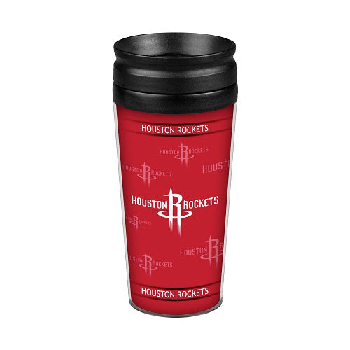 Houston Rockets 14oz Full Wrap Travel Tumbler